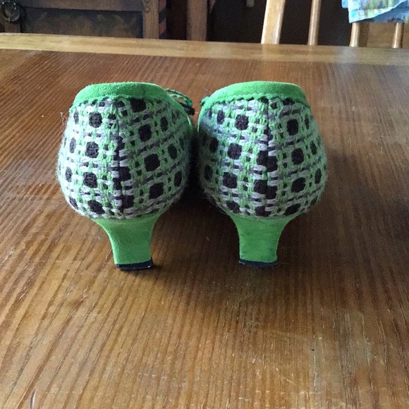 Size 38 kitten heel, tweed - Picture 3 of 3